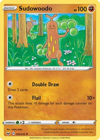 Sudowoodo (100/202) - SWSH01 Sword & Shield Base Set