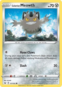 Galarian Meowth (127/202)  - SWSH01 Sword & Shield Base Set