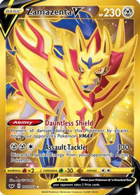 Zamazenta V (Secret) (212/202) - SWSH01 Sword & Shield Base Set Holofoil