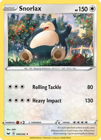 Snorlax (140/202)  - SWSH01 Sword & Shield Base Set