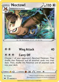 Noctowl (144/202) [Épée et bouclier : ensemble de base] 