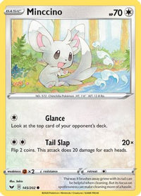 Minccino (145/202) - SWSH01 Sword & Shield Base Set