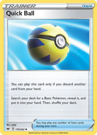 Quick Ball (179/202)  - SWSH01 Sword & Shield Base Set