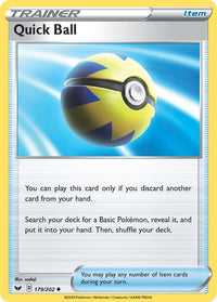 Quick Ball (League Cup) (179/202) - League & Championship Cards Reverse Holofoil