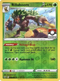 Rillaboom (Pokemon League) (14/202) - League & Championship Cards Reverse Holofoil
