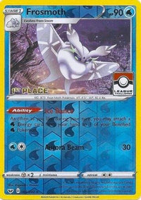 Frosmoth (League Challenge) [1st Place] (64/202)  - League & Championship Cards Reverse Holofoil