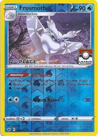Frosmoth (League Challenge) [2nd Place] (64/202)  - League & Championship Cards Reverse Holofoil