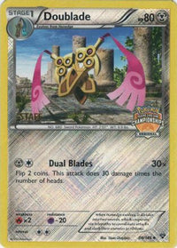 Doublade (84/146) (Staff promotionnel du championnat régional) [XY : Ensemble de base] 