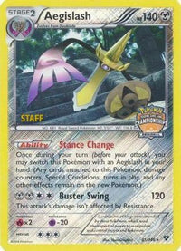 Aegislash (85/146) (Personnel promotionnel du championnat régional) [XY : Ensemble de base] 