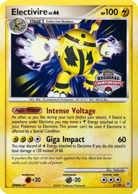 Electivire (3/130) (Promo du Championnat Régional) [Diamond &amp; Pearl : Set de Base] 