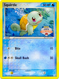 Squirtle (City Championships) (63/100) - League & Championship Cards