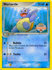 Wartortle (42/100) (Promo du championnat des États) [EX : Gardiens de cristal] 