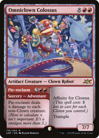 Omniclown Colossus // Pie-roclasm [Unfinity]