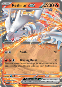 Reshiram ex (20) - Prize Pack Series Cards Holofoil
