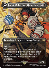 Jecht, Reluctant Guardian (Borderless) (FIN-363) - FINAL FANTASY Foil