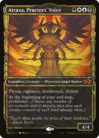 Atraxa, voix des préteurs (Halo Foil) [Légendes multivers] 
