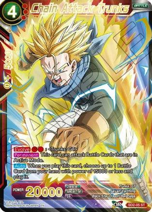 Chain Attack Trunks (Gold Stamped) (SD2-05) [Mythic Booster] - POKÉ JEUX