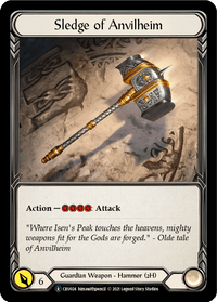 Sledge of Anvilheim [U-CRU024] (Crucible of War Unlimited) Unlimited Rainbow Foil - POKÉ JEUX