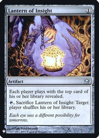 Lantern of Insight (LIST-135) - The List Reprints