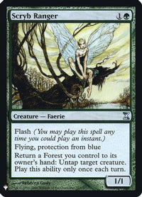 Scryb Ranger (LIST-215) - The List Reprints