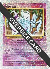 Mewtwo (Box Topper) (S4/S4)  - Jumbo Cards Reverse Holofoil