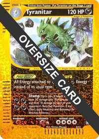 Tyranitar (3/12) - Jumbo Cards Reverse Holofoil