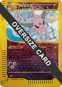 Espeon (Box Topper) (6/12)  - Jumbo Cards Reverse Holofoil