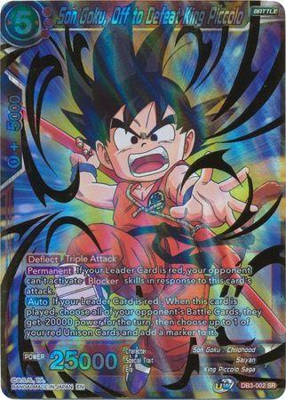 Son Goku, Off to Defeat King Piccolo (DB3-002) [Giant Force] - POKÉ JEUX