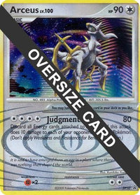 Arceus (DP50) (carte Jumbo) [Diamond &amp; Pearl : Black Star Promos] 