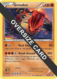 Groudon (XY Black Star Promo) (XY52) - Jumbo Cards Holofoil