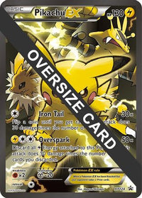 Pikachu EX XY124 (XY124) - Jumbo Cards Holofoil