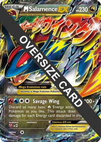 M Salamence EX (XY171) (carte Jumbo) [XY : Black Star Promos] 