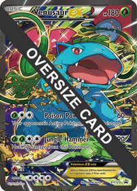 Venusaur EX (XY123) (carte géante) [XY : Black Star Promos] 