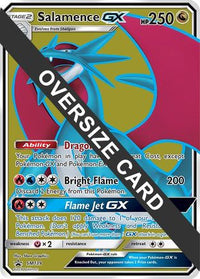 Salamence GX SM139 (SM Black Star Promo) (SM139) - Jumbo Cards Holofoil