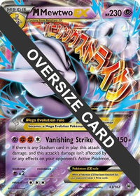M Mewtwo EX (63/162)  - Jumbo Cards Holofoil