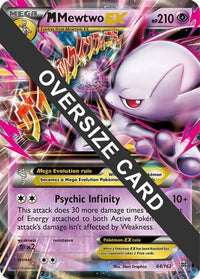 M Mewtwo EX (64/162)  - Jumbo Cards Holofoil