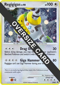 Regigigas (DP40) (carte Jumbo) [Diamond &amp; Pearl : Black Star Promos] 