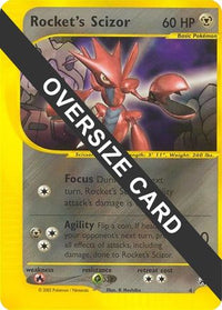 Rocket's Scizor (4) - Jumbo Cards Holofoil