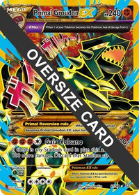 Primal Groudon EX (97/98) (Carte Jumbo) [XY : Origines Anciennes] 