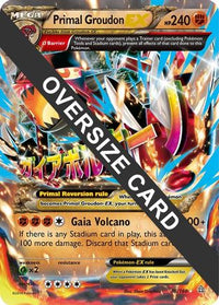 Primal Groudon EX (86/160) - Jumbo Cards Holofoil