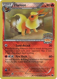 Flareon (Regional Championships) [Staff] (12/108)  - League & Championship Cards Reverse Holofoil