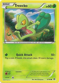 Treecko (Sheen Holo) (6/160) - Miscellaneous Cards & Products Holofoil