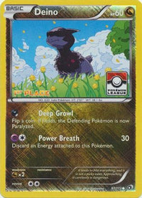 Deino (Pokemon League) [1st Place] (97/113) - League & Championship Cards Reverse Holofoil