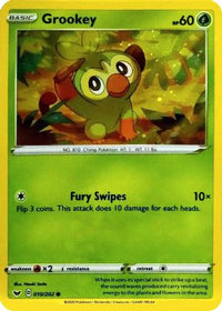 Grookey (Cosmos Holo) (10/202)  - Blister Exclusives Holofoil