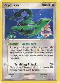 Rayquaza (22/107) (Promo Défi Gym) [EX : Deoxys] 