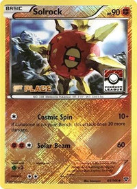Solrock (64/146) (Promo du Défi de la Ligue 1ère Place) [XY : Ensemble de Base] 