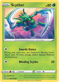Scyther (4/192)  - SWSH02 Rebel Clash