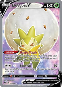 Eldegoss V (Full Art) (176/192) - SWSH02 Rebel Clash Holofoil
