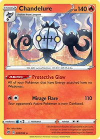 Chandelure (033/192) [Épée et Bouclier : Rebel Clash] 