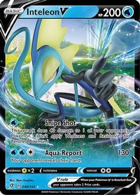 Inteleon V (49/192)  - SWSH02 Rebel Clash Holofoil